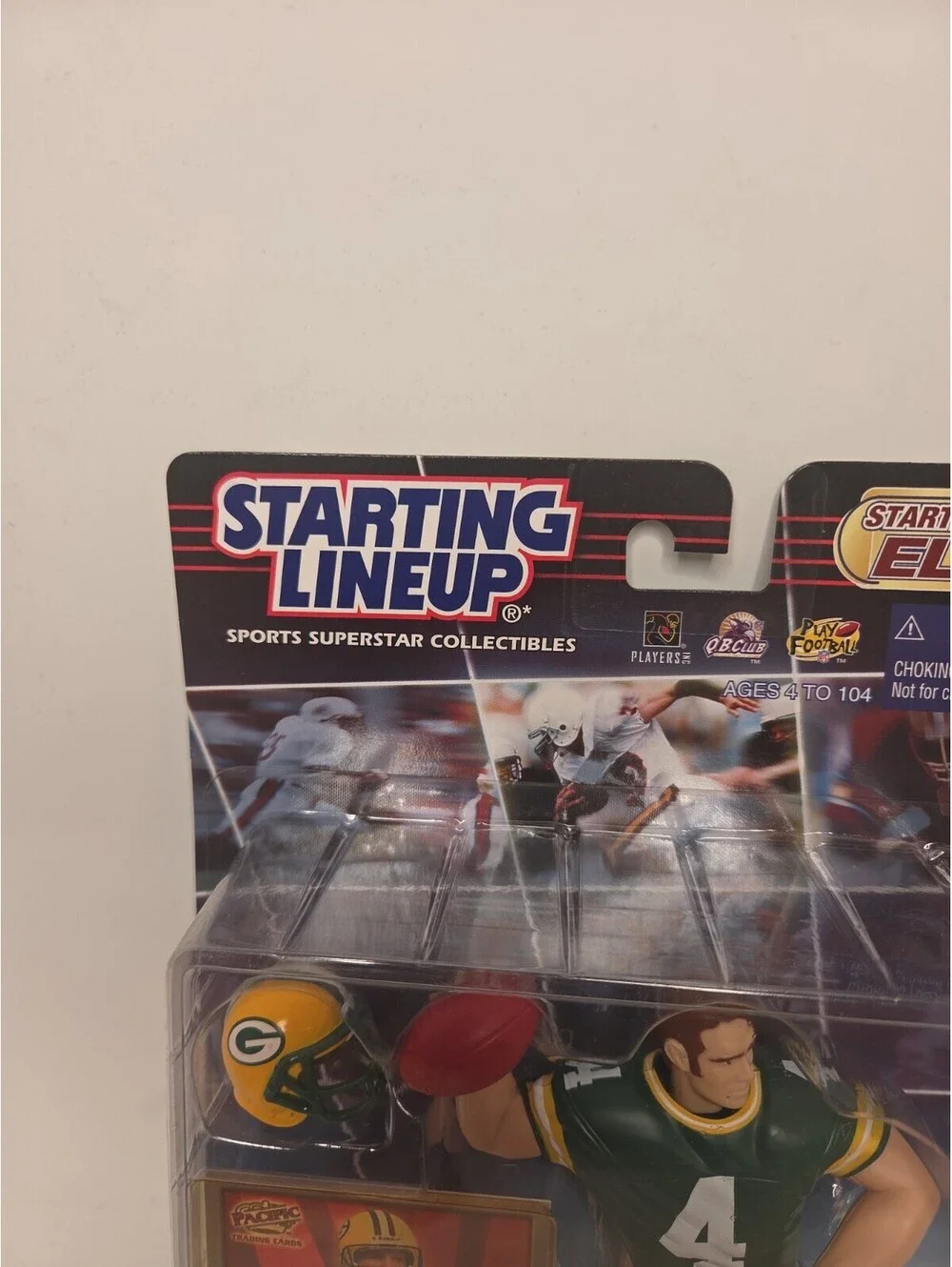 Brett Favre Starting Lineup Elite Green Bay Packers Card & Figure 2000 Mint